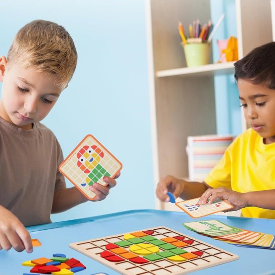 Puzzle en bois - les animaux - Jeux jouets à moi
