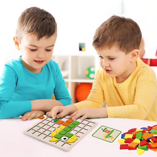 Puzzle en bois - les animaux - Jeux jouets à moi