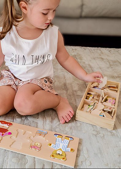 Puzzle en bois - oursons - Jeux jouets à moi