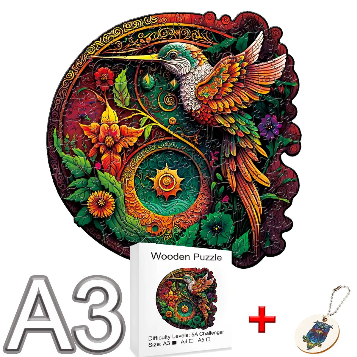 Puzzle enfant - Le colibri - Jeux jouets à moi