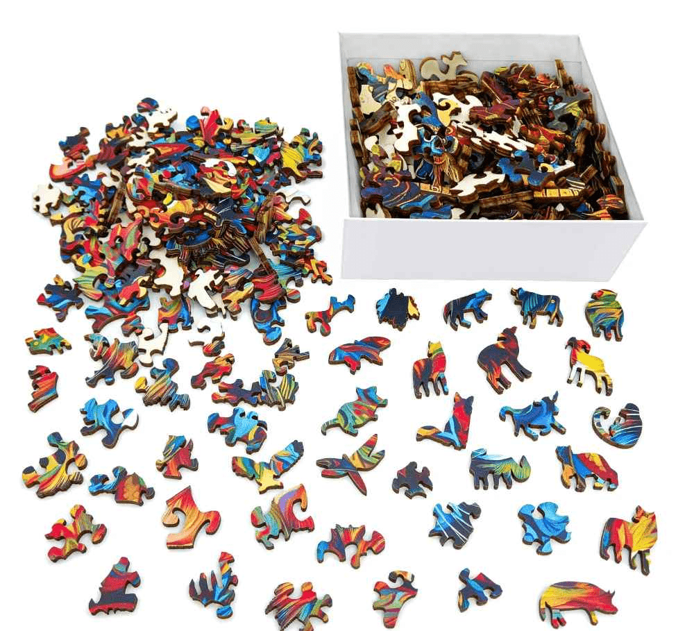 Puzzle enfant - Le paon - Jeux jouets à moi