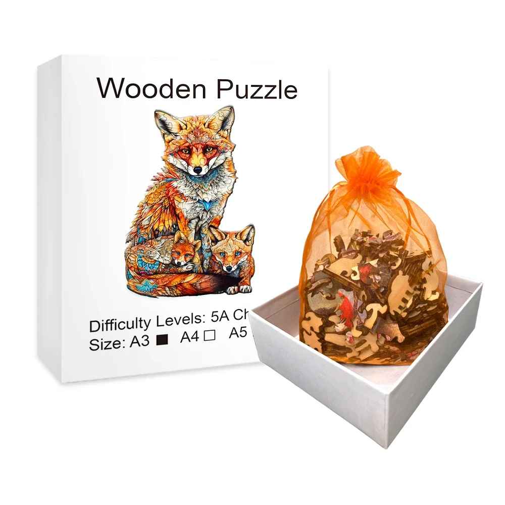 Puzzle enfant - Le renard - Jeux jouets à moi