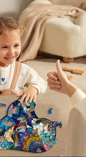Puzzle enfant - L'éléphant - Jeux jouets à moi