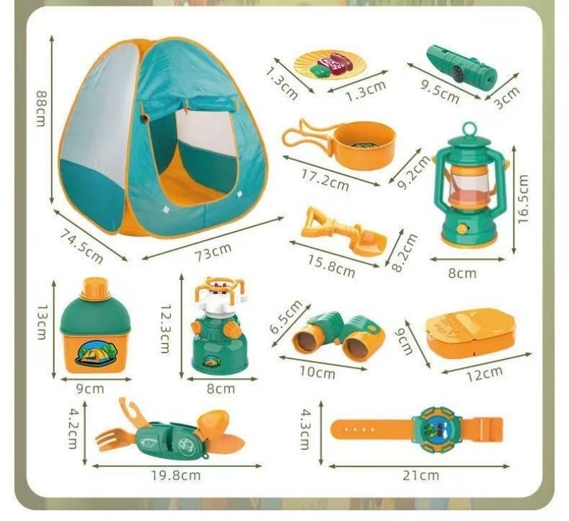 Tente enfant - faire du camping - Jeux jouets à moi