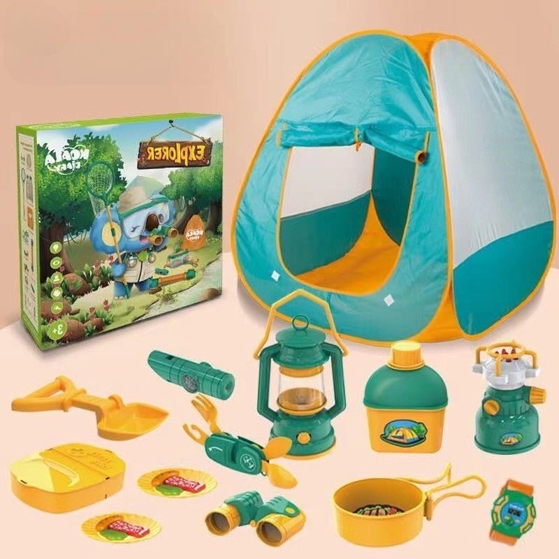 Tente enfant - faire du camping - Jeux jouets à moi