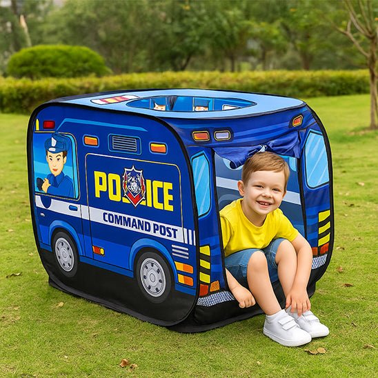 Tente enfant - voiture de police - Jeux jouets à moi