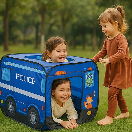 Tente enfant - voiture de police - Jeux jouets à moi