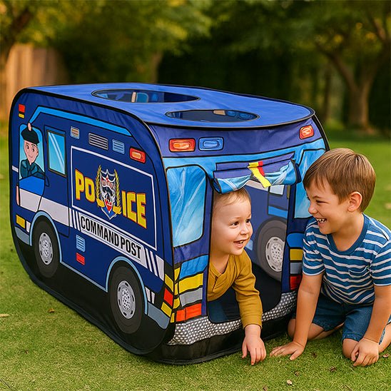 Tente enfant - voiture de police - Jeux jouets à moi