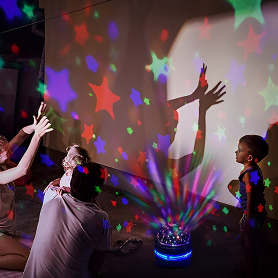 Veilleuse bébé - projecteur d'étoiles