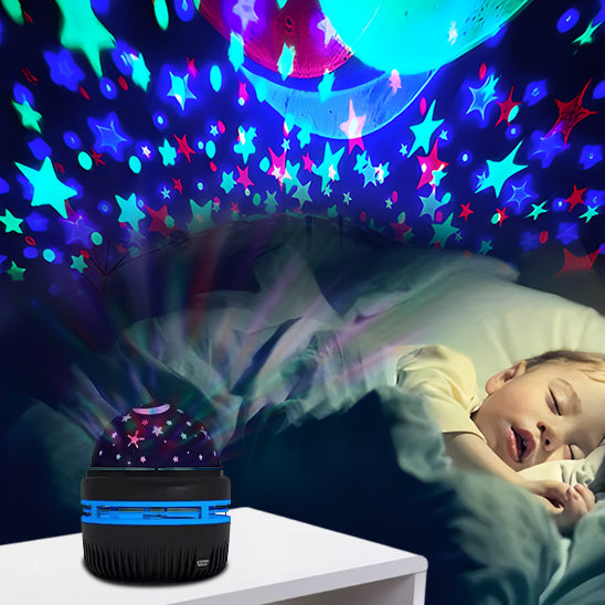 Veilleuse bébé - projecteur d'étoiles