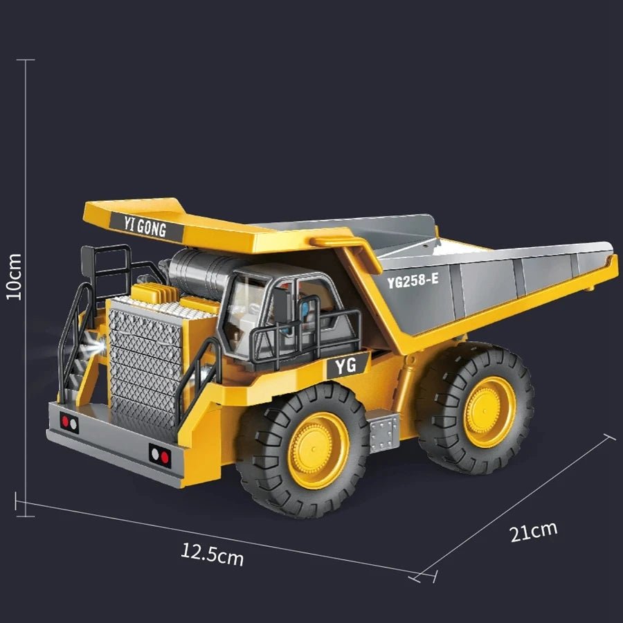 Voiture télécommandée - camion de chantier - Jeux jouets à moi
