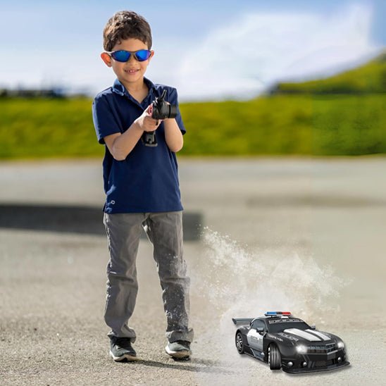 voiture télécommandée - police - Jeux jouets à moi