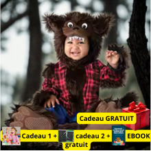 Deguisement halloween enfant - bébé les oursons mignons