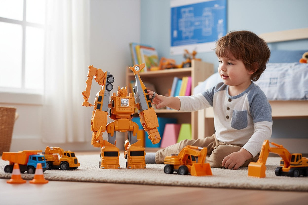 Jeux de construction - voiture enfant magnétique stimule l'imagination