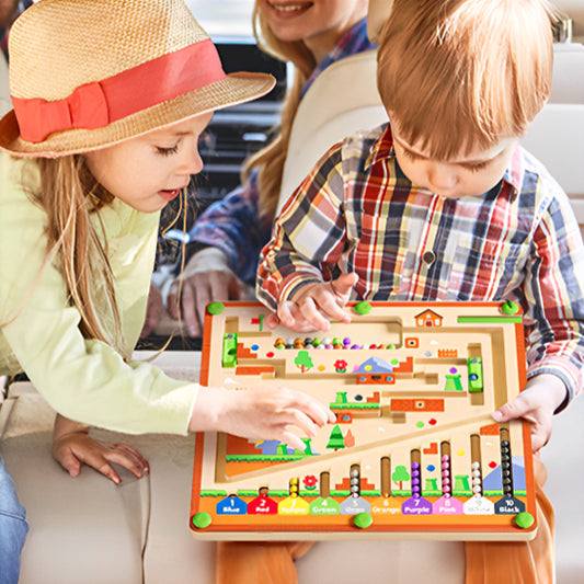 Jeux éducatif - Labyrinthe magnétique