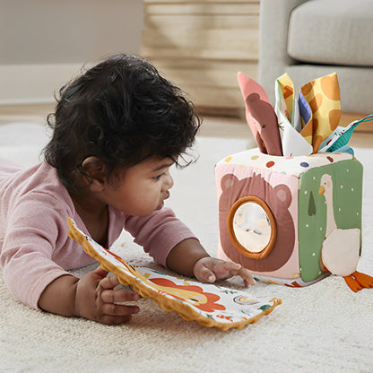 Jouet bébé 1 ans - boite à mouchoirs