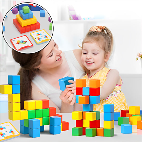 Puzzle 3D - Montessori