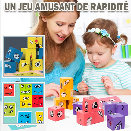 Puzzle 3D - les émotions