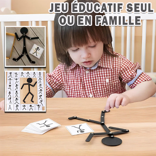 Puzzle enfant - homme allumette