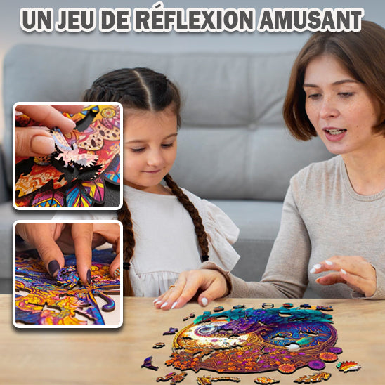 Puzzle enfant - Le paon