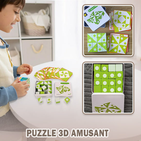 Puzzle 3D - Montessori