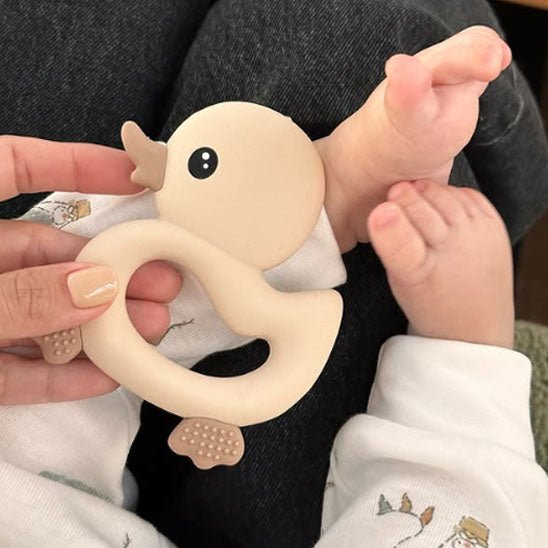 anneau dentition bébé - canard - Jeux jouets à moi