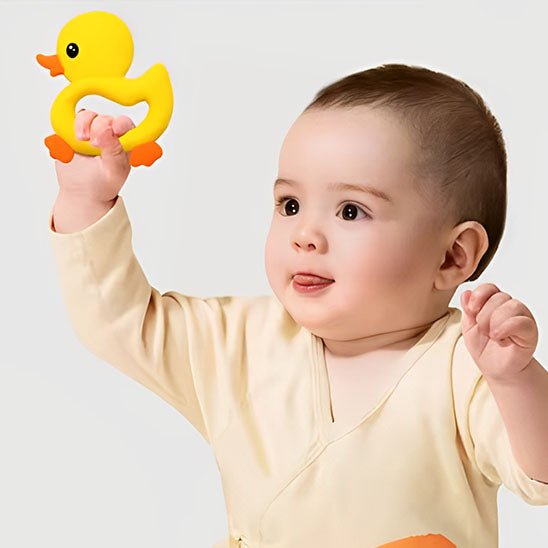 anneau dentition bébé - canard - Jeux jouets à moi