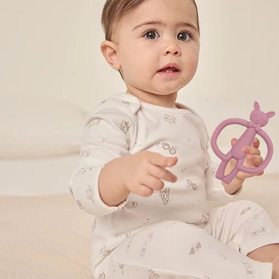 Anneau dentition bebe - chat - Jeux jouets à moi