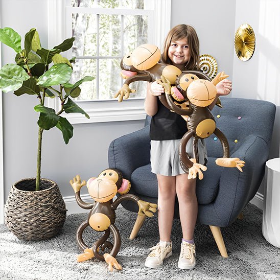 Ballon animaux - Singes gonflables - Jeux jouets à moi