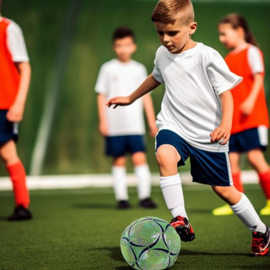 ballon de foot - réfléchissant - Jeux jouets à moi