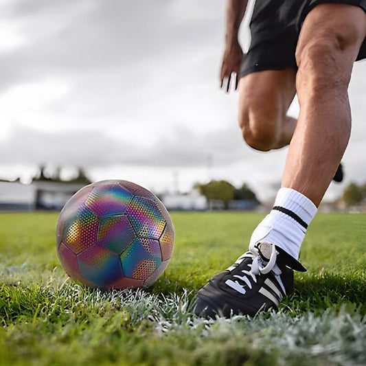 ballon de foot - réfléchissant - Jeux jouets à moi