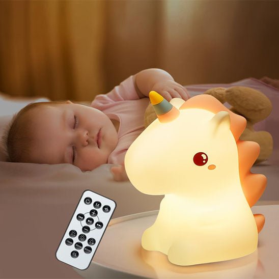 Bébé Veilleuse Licorne Lumineuse pour Chambre Enfant - Jeux jouets à moi