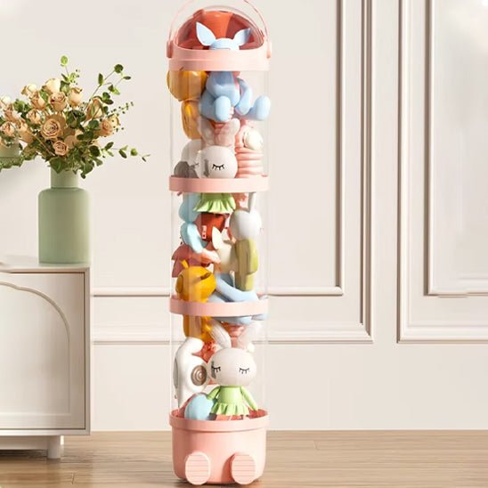 Rangement pour peluches, avec frein à 360°, roues équipées de freins à 360°, 130 x 48,2 x 30 cm, pour chambre d'enfant, salle de jeux, salon, etc. (rond Rangement pour peluches, avec frein à 360°, roues équipées de freins à 360°, 130 x 48,2 x 30 cm, pour chambre d'enfant, salle de jeux, salon, etc. (rond