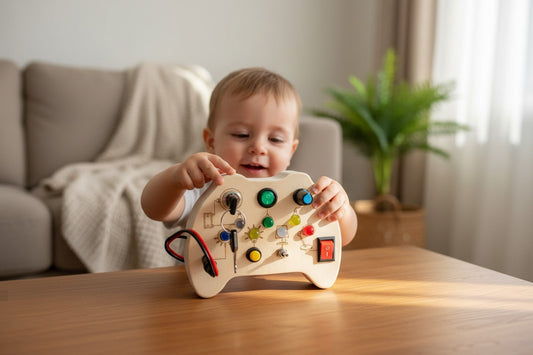 Busy Board - La manette interactive ultime inspirée de Montessori