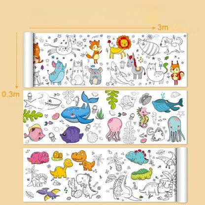 Cahier de dessin - Le rouleau - Jeux jouets à moi