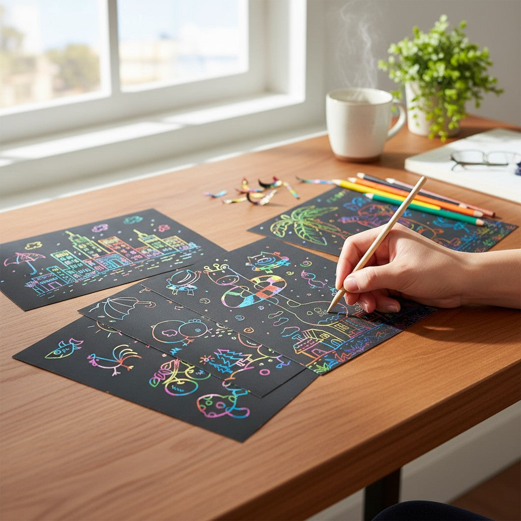 Cahier de dessin - art magique pour stimuler la créativité