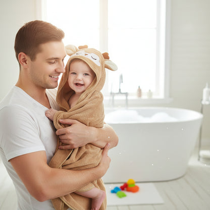 Cape de bain bébé - accompagner votre enfant vers le sommeil dans la douceur