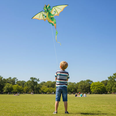Cerf-volant dragon chinois - encourager la créativité et l'activité extérieure