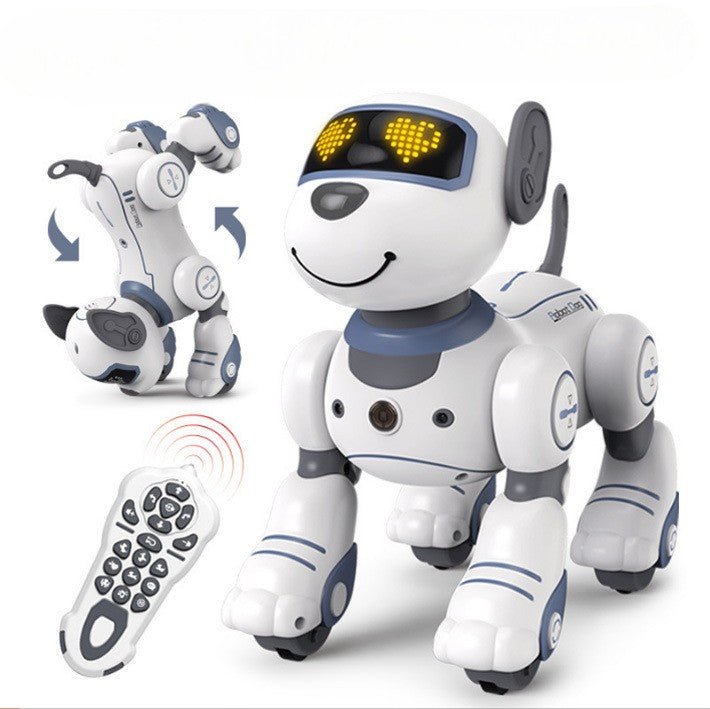 Chien Robot Froplay – Compagnon Interactif Sans écran, Jouet émotionnel Pour Enfants, Rechargeable, Développement Social Et Créatif