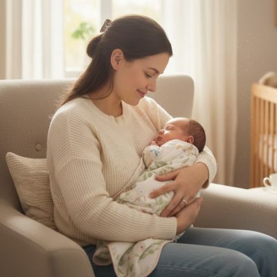 Couverture bébé - accompagner bébé doucement vers le sommeil