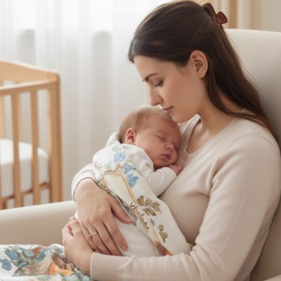 Couverture bébé - accompagner bébé doucement vers le sommeil