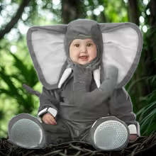 Deguisement halloween enfant - bébé les animaux du zoo
