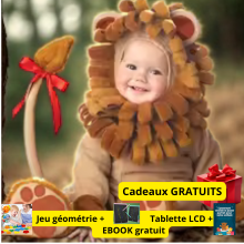 Deguisement halloween enfant - bébé les animaux du zoo