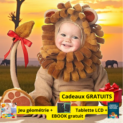 Deguisement halloween enfant - bébé les animaux du zoo