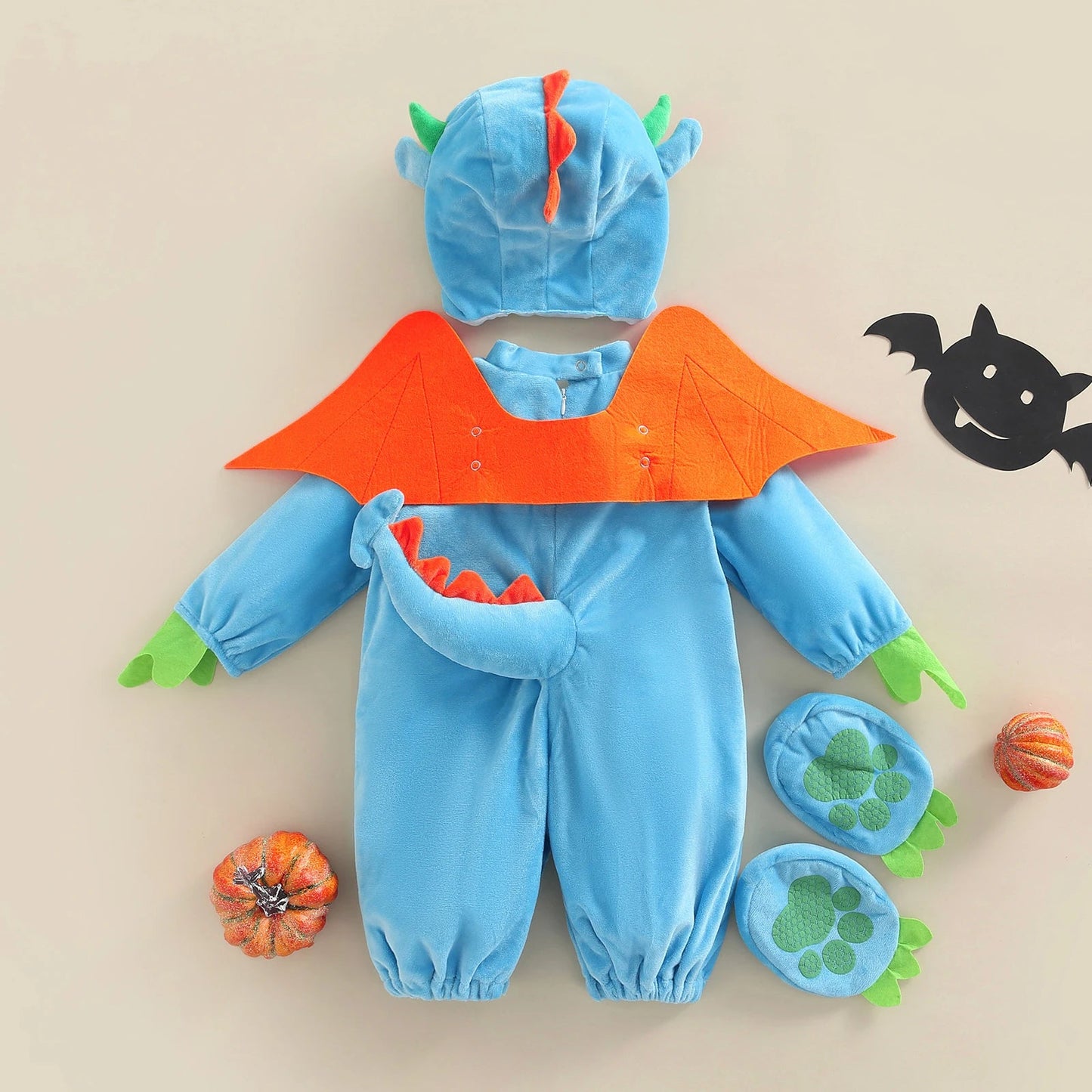 Deguisement halloween enfant - bébé le dragon rigolo - Jeux jouets à moi