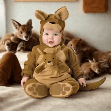 Deguisement halloween enfant - bébé les animaux rigolos - Jeux jouets à moi