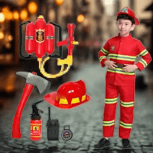 Deguisement halloween enfant - pompier - Jeux jouets à moi