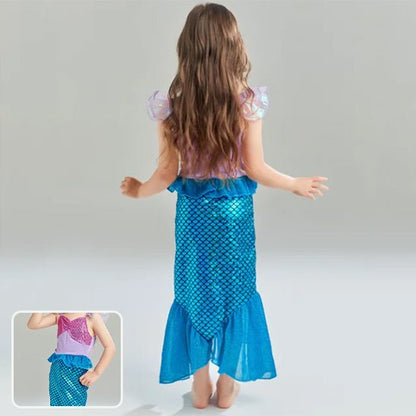 Deguisement halloween - les sirènes enchantées modèle vert - Jeux jouets à moi