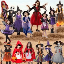 Deguisement Halloween - robe de sorcière - Jeux jouets à moi