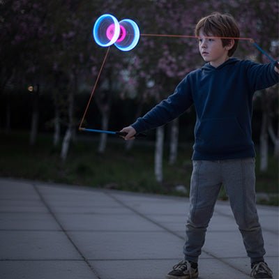 Diabolo lumineux - créer de l'émerveillement et stimuler le développement - Jeux jouets à moi